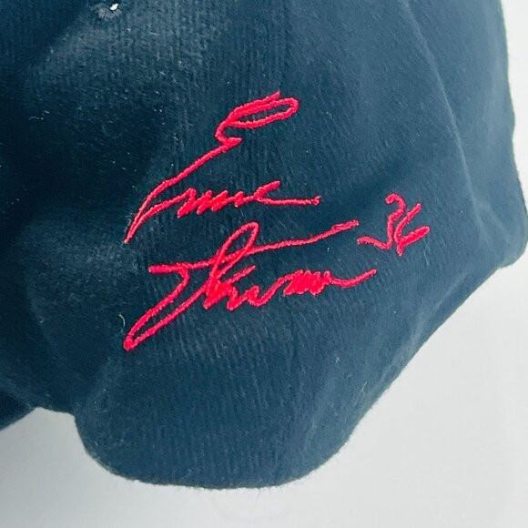 Kudos 1990's Nascar Racing Unsex Black Baseball Cap W/ Embroidered Signature - Picture 3 of 5